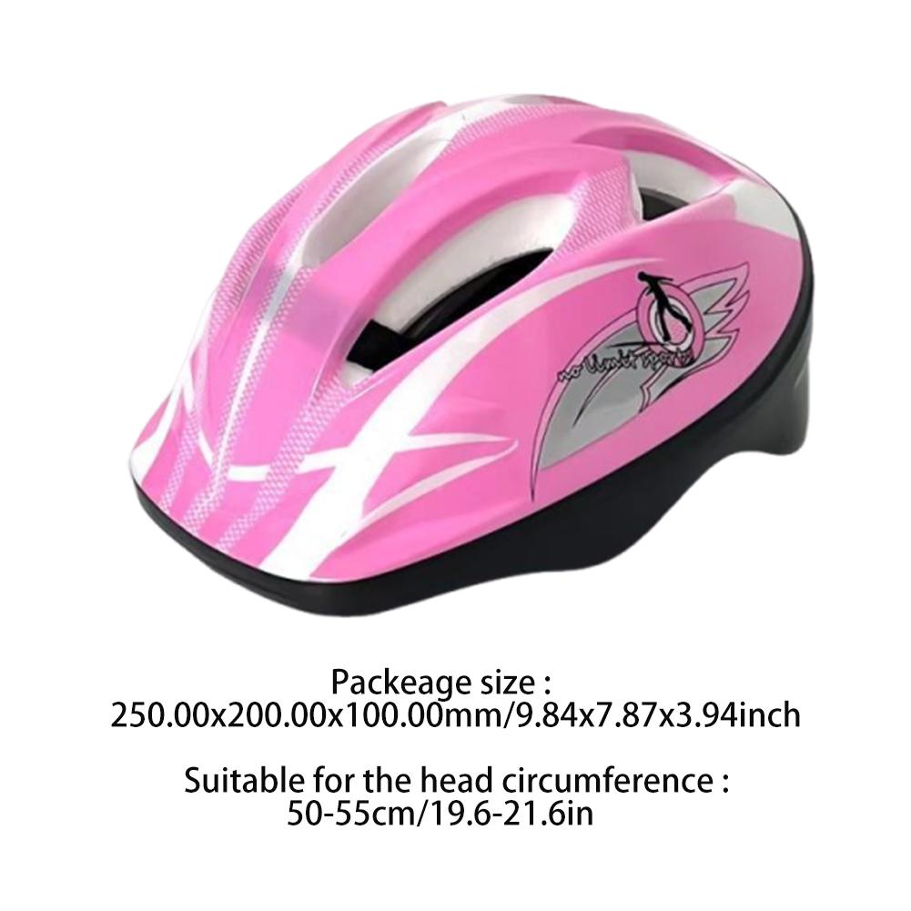 Kids Helmet with Sports Equipment Adjustable Safety Helmet Knee Elbow Pad Set Helmet/Knee Elbow Pads/Wrist Guards for Boys Girls
