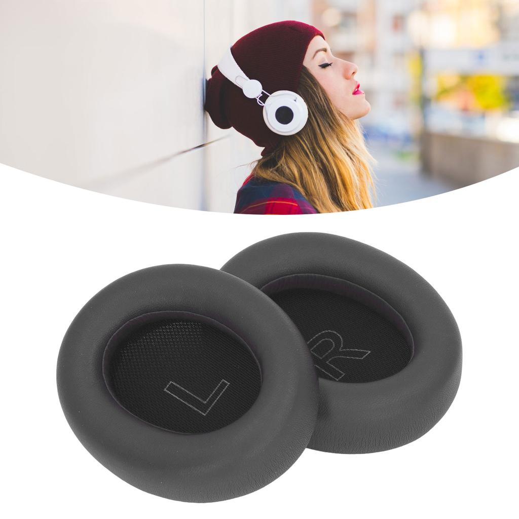 Replacement Earpads for     Life Q10 Life 2 NEO Protein Leather Sponge Headphone Ear Pads Cushions