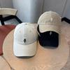 Navy blue embroidered letters NY baseball hat for men and women, four seasons, big head circumference, small sunshade cap, versatile