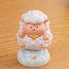Cartoon Rotating Sheep Figurine Resin Lamb Ornament Creative Fidget Toy  Office