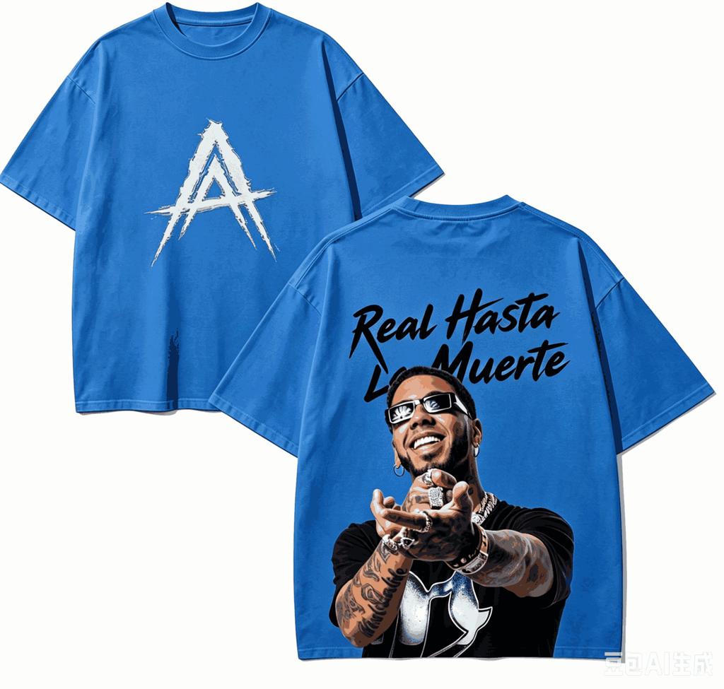 Real Hasta La Muerte For Fan Gift Tshirt Unisex Unisex Harajuku Oversizedunisex Short Sleeve Streetwear High Quality Couples Soft