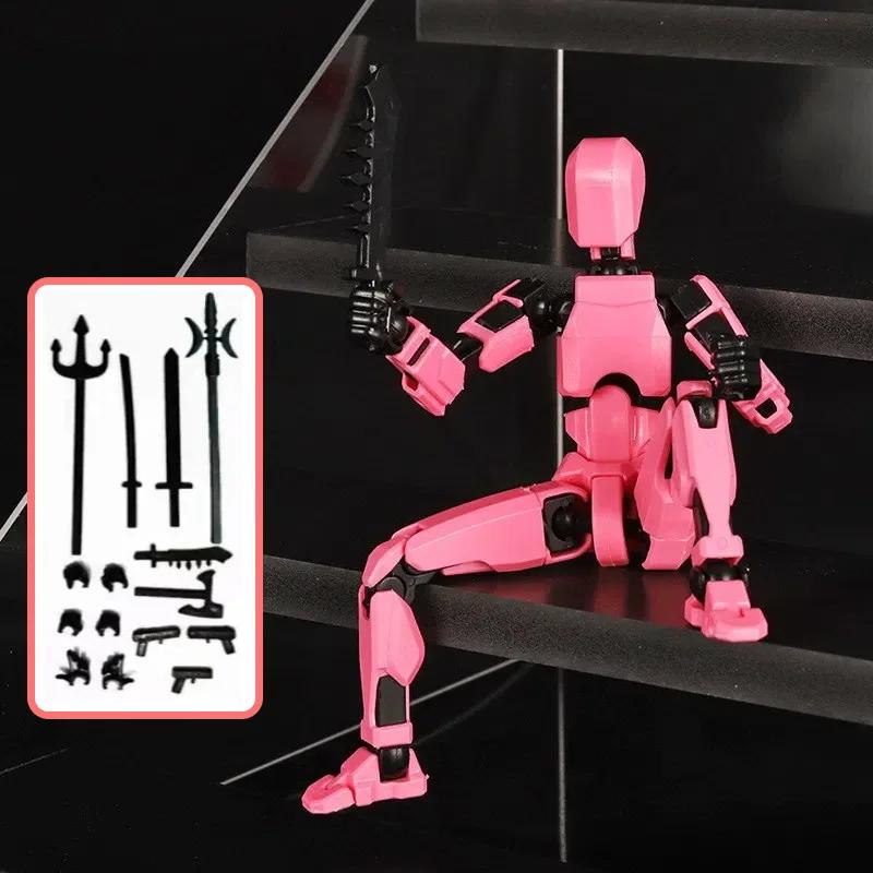 Lucky Puppets 13 Doll,Multiple Styling Combinations Robot Model,Cheap Holiday Gift,Cool Robot Doll Desktop Decoration