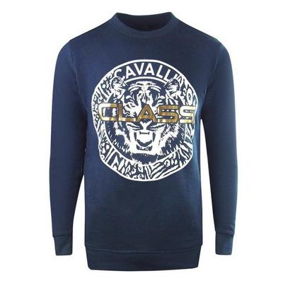 Bluza z okrągłym logo Cavalli Class dla dorosłych, unisex
