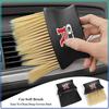 1Pcs Car Dedusting Brush Air Outlet Cleaning Brush Car Accessories For Nissan GTR X-trail Tiida Qashqai J10 J11 Leaf Kicks Versa