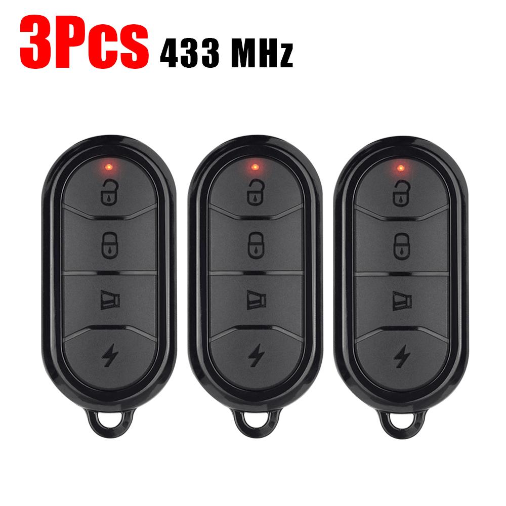 3/2/1PCS 433MHz/315MHz Cloning Duplicator 4 Buttons Auto Copy Remote Controller Universal Electric Garage Gate Opener