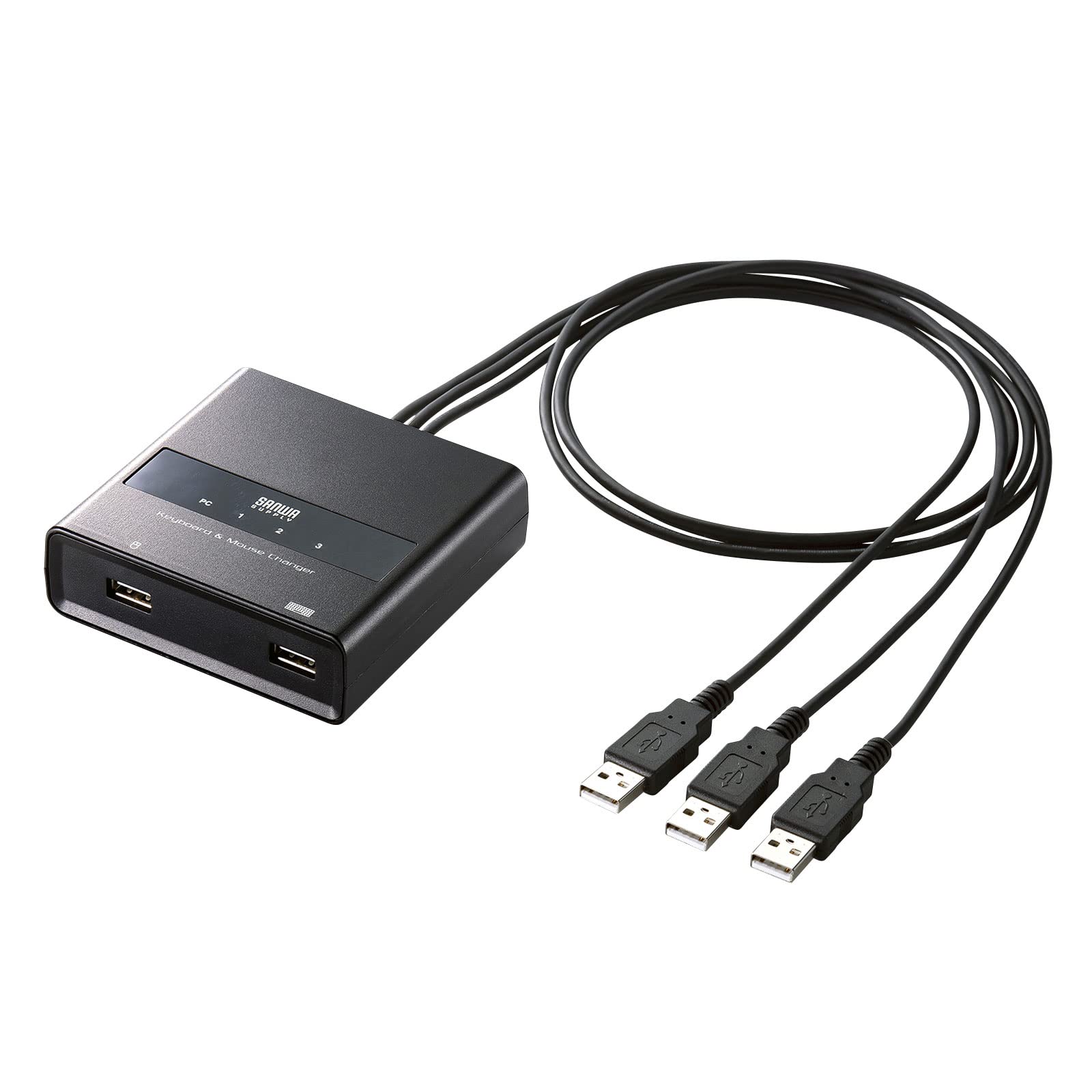 

Sanwa Supply ПК-переключатель для клавиатуры и мыши (31) SW-KM3UU