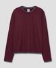 AGOD Soft Layered Long Sleeve [Burgundy]