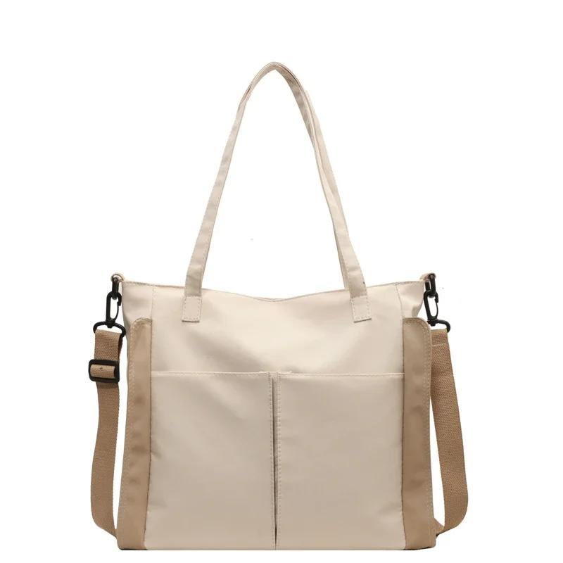 Canvas High Quality Women's Tote Bags New Large Capacity Fashion Versatile Ladies Shoulder Bags Simplicity Bolsas Femininas