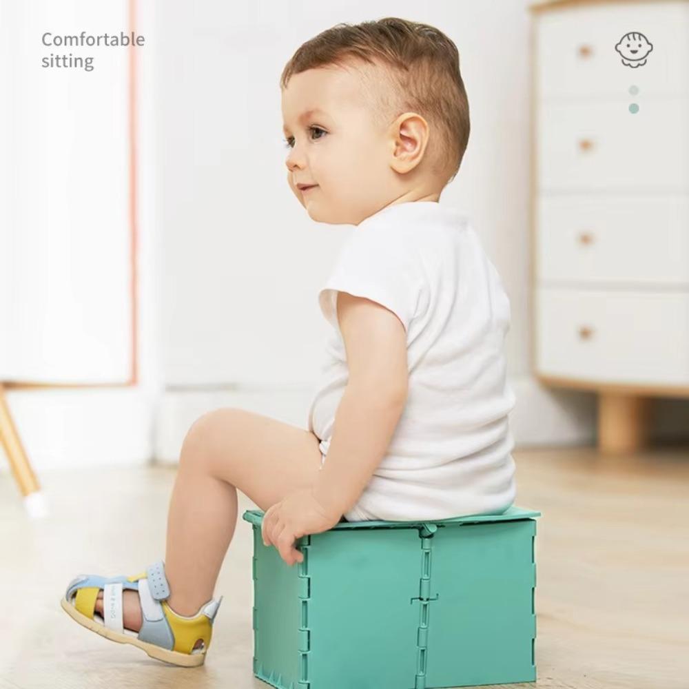 Trainingssitz Kindertöpfchen Faltbar Kinder Falttoilette Tragbar Reise Baby Töpfchen Outdoor