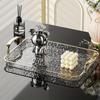 Square Storage Tray Home Living Room Coffee Table Tea Cup Storage Plate Acrylic Tray Aromatherapy Organizer Tray Home Decor