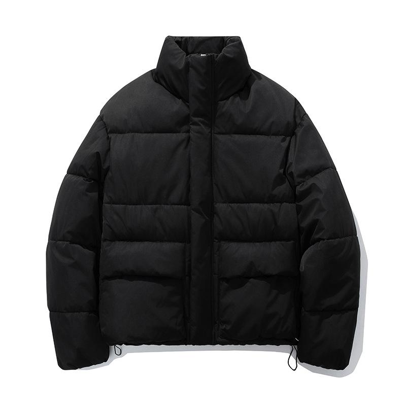 New Winter Men and Women with Thick Loose Cotton-padded Jacket Plus Size Short Couple Stand Collar Cotton-padded Jacket