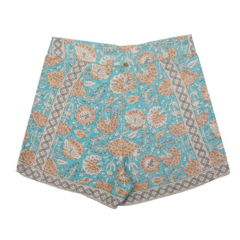 Short flavie coton à fleurs Femme ANTIK BATIK