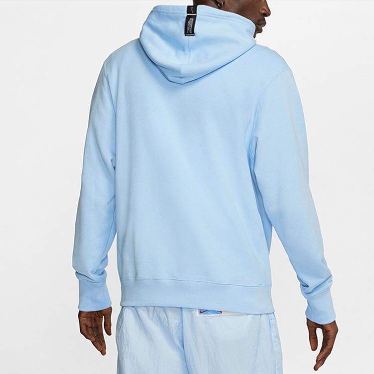 Nike Sweatshirts Men's Blue Hooded Moderate Regular BV9350-436