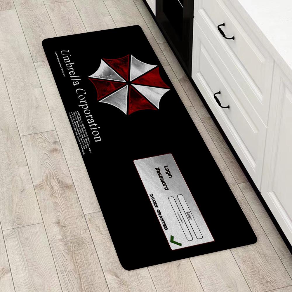 Entrance Front Door Doormat Residents Evil Non-slip Kitchen Rug Living Room Rugs Balcony Bathroom Foot Mat Floor Mats Carpet