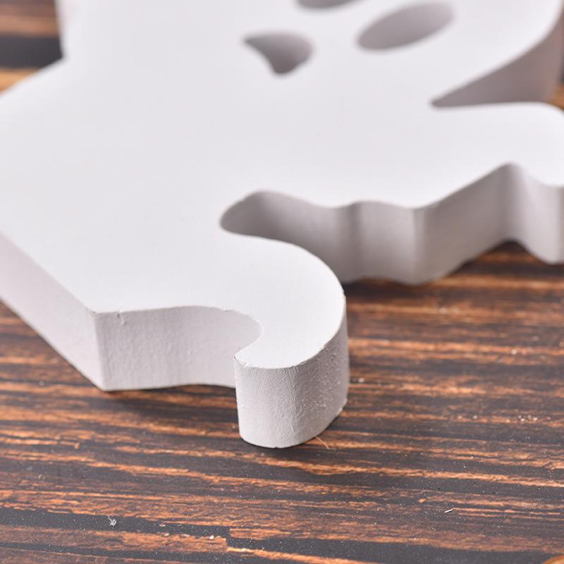 Halloween Decoration, Creativity, Cute Ghost, Layering, Tray, Decoration, Ghost Desktop Decoration, Ghost Festival, Wooden Ornaments