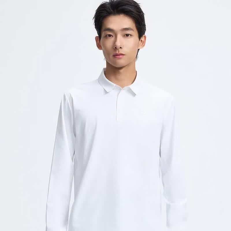 Tuoluzhe Men's Long-Sleeved Sports Polo Shirt XDP610086