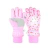 Winter Ski Waterproof and with and Waterproof Windproof and Fleece and Loss Perfect for Snowball and Winter Outdoor S Years Rabbit Kids' Mittens,
