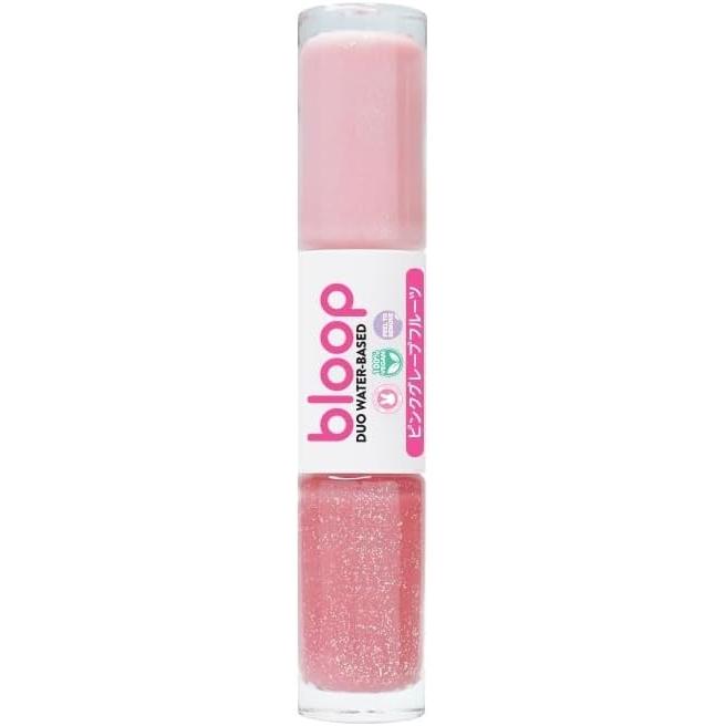 bloop duo water base nail polish 20 pink grapefruit