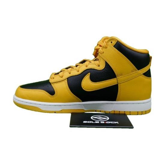 Nike Dunk High Wu-Tang Black Yellow Men's Shoes HJ4320-001