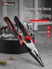 8-Inch Multifunctional Industrial Grade Pointed Nose Pliers with Wire Stripper