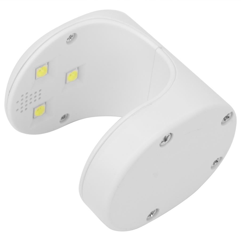 16W Mini Gel Polish Dryer USB Charging LED Dual Light Sources Nail Curing Machine