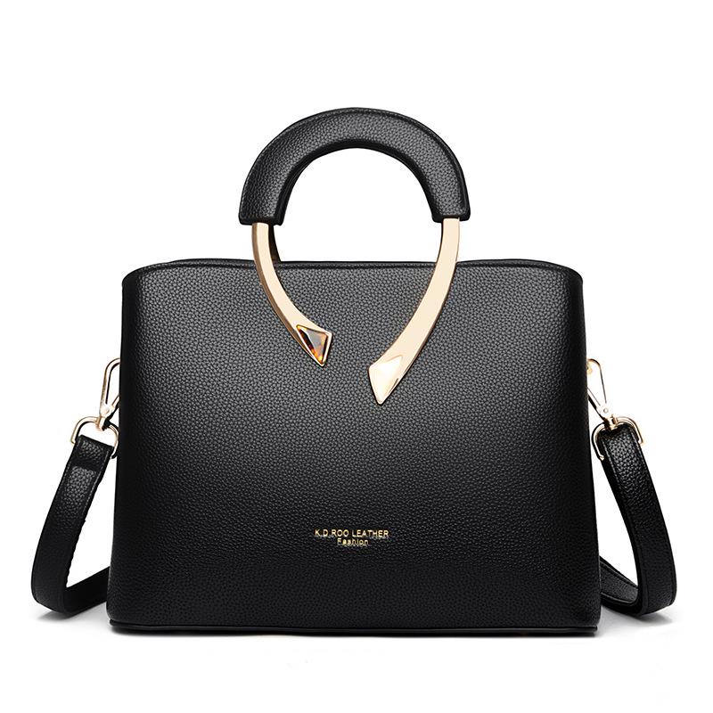 2025 Retro European & American Style Large Capacity Women's Crossbody Handbag