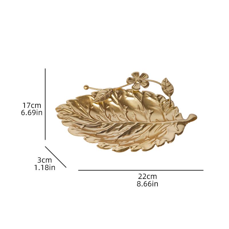 Eid al-Fitr Goldene Obstschale Kreative Ramadan Metall-Obstschale Dessert-Servierschale Wiederverwendbare Metall-Dekorplatte