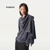 Elegant Round Neck Wool Knit Sweater
