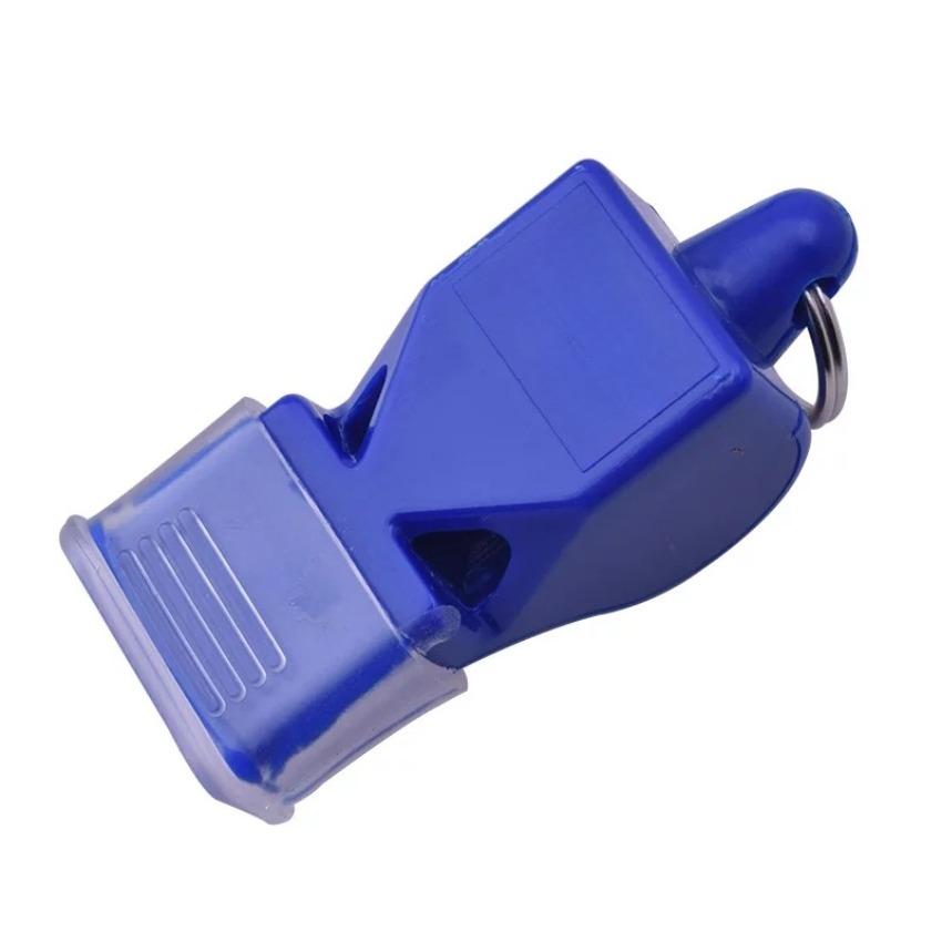 1 Pcs Plastic Football  Basketball Hockey Sport Classic Referee Whistle Survival Outdoor (Random Color)  Training Equipment
