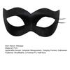 Partymaske für Erwachsene, Retro, sexy, schwarze Maske, Halbmaske, Halloween-Kostüm, Maske für venezianische Maskeraden, Cosplay-Partys
