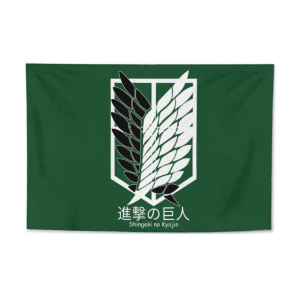 Attack On the Titans Anime Wallpaper Japanese Art Levi Ackerman AOT Titans Fantasy Wall Decor Freedom Theme