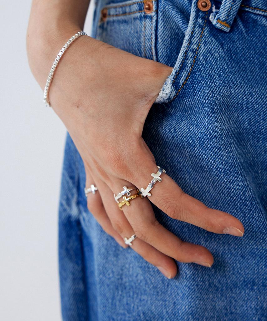 Marta Cross Ring (B Type)