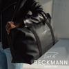 Beckman Norway Boston Bag STREET Weekendbag 48H Black Large Capacity Lightweight Shoulder Bag Travel Bag Gym Bag Scandinavian [BECKMANN] Men's Women's