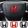 Steering Wheel H Logo Badge Cover for Civic Accord CR-V Fit Odyssey City Multi-Color Car Interior Modification Accessories