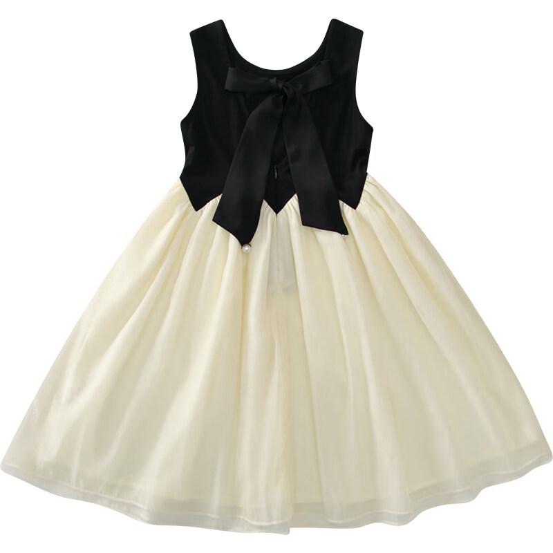 MIMIHELLO Girls' 2026 Summer Sleeveless Mesh Princess Dress