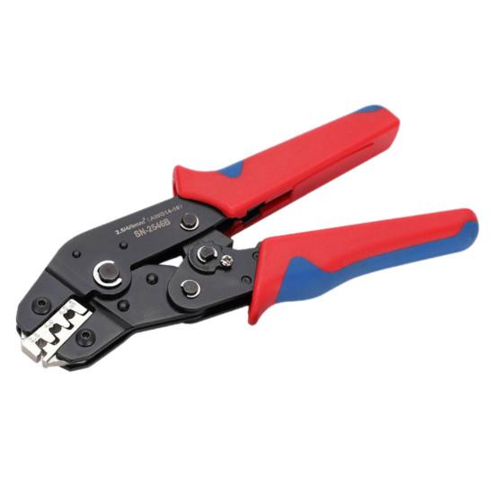 Ratcheting Crimping Pliers Electrical Crimper Tool Ergonomic Handle Design Self-Adjustable Portable Crimper Tool Wire Spade Connector