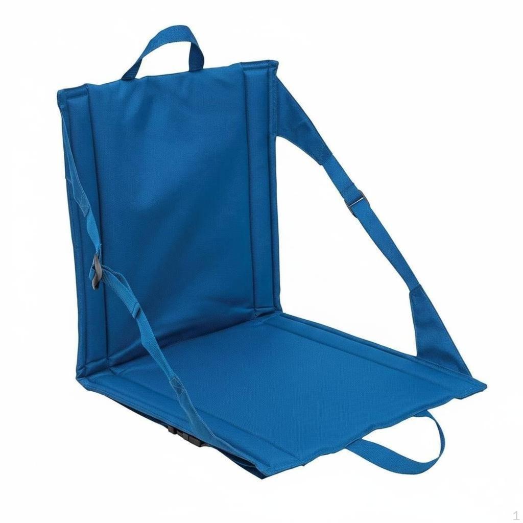 Stadium Seat with Backrest Back Support Portable Padded Bleacher Chair