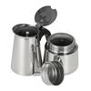 Paslanmaz Çelik 450ML Cezve Mocha Espresso Latte Percolator Soba Kahve Makinesi Pot Percolator Cafetiere Latte Stovetop İçecek Aracı
