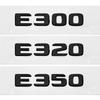 3D Letters Car Tail Emblem Rear Trunk Sticker Badge for Mercedes Benz E200L E260L E300 E320L E320 E350L E350 E500 E550 E Class