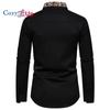 Cozy Up Men's Casual Long Sleeve Stretch Dress Shirt Wrinkle-Free Regular Fit Button Down Shirts