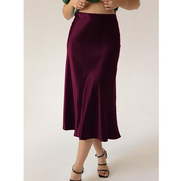 Cat&Cat Silk Maxi Skirt