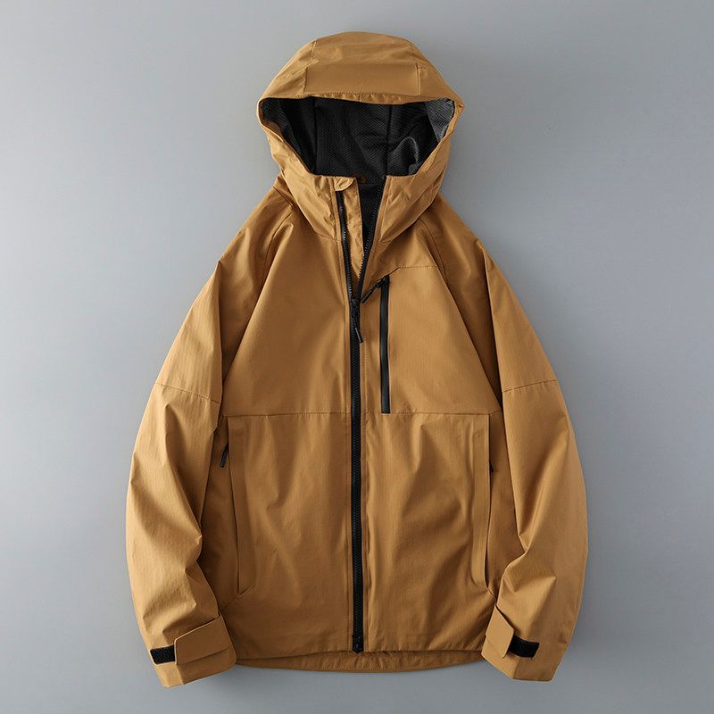 Outdoor Soft Shell Niaojia Outdoor Jacket Coat Men's Spring and Autumn Fashion Brand American Workwear Jacket Export Men's Three-Proof Trench Coat