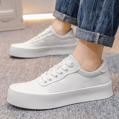 Handgefertigte Leder-Freizeitschuhe 2024 Neu für Herren Walking-Schuhe Design Sneakers Mann Bequem Vielseitig Bequeme Skateschuhe