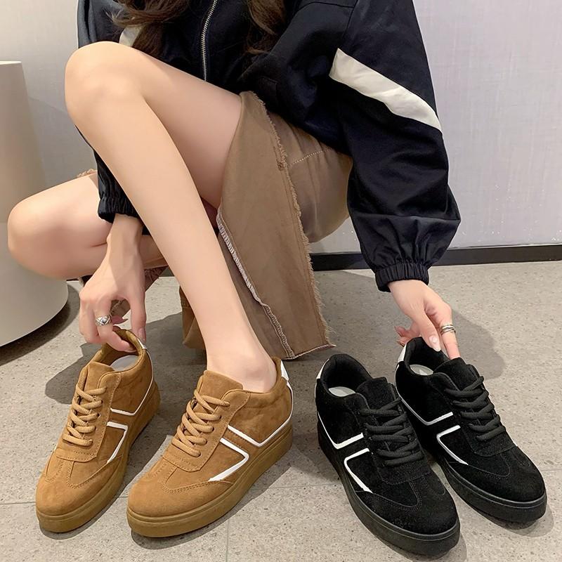 Retro Tooling Shoes Women's 2025 Spring and Autumn New Shell Head Platform Training Shoes Versatile Sports and Leisure Shoes