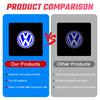 For VW Volkswagen Jetta MK5 Golf LED Car Door Welcome Logo Projector Ghost Shadow Light For VW Volkswagen Tiguan MK1 MK2 Sagitar