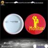 Leader Badge Emblem: Available in Small, Medium, or Large Tinplate Plastic Pin for Brigade, Class, or Road Leaders.