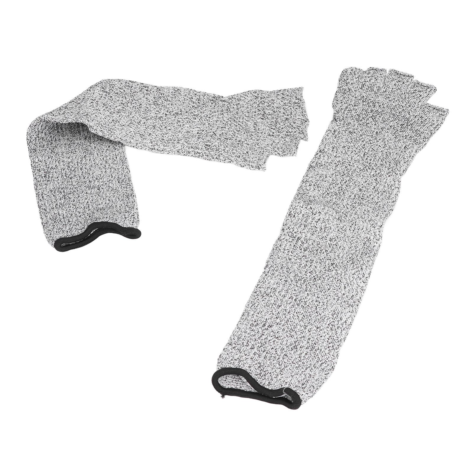 Arm Protection Sleeves - 45cm Cut Resistant Level 5, Tear Resistant HEEP Material, For Gardening, Kitchen, Work