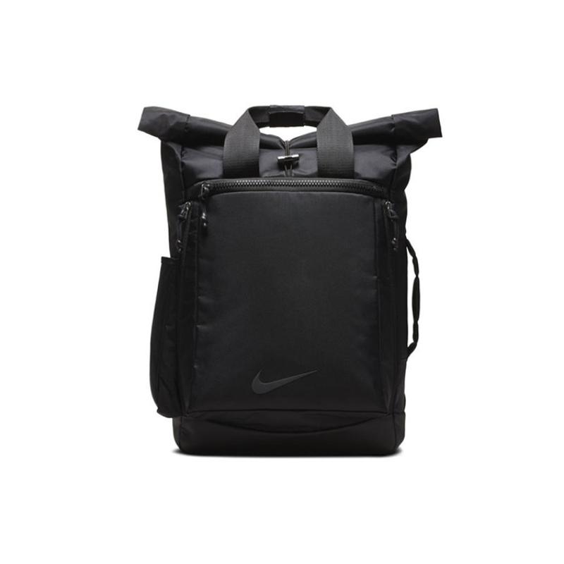 Nike Polyester Laptop Bag Backpack Regular Unisex Black Casual BA5538-010