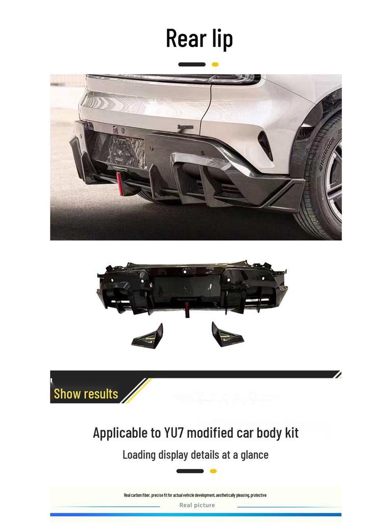 YU7 Upgrade: Neptune Style Front Lip, Bumpers, Rear Diffuser, Side Skirt & Wheel Arch Trim Kit
