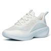 Anta Running Collection Cushioning Anti-Slip Wear-Resistant Breathability Low-Top Running Shoes Women's White Blue Sneakers 922225521-4
